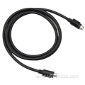 Vehicle CCTV Aviation Connector Din Extension Video Cable
